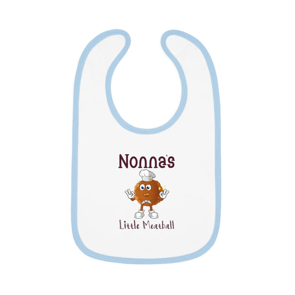Noona's Little Meatball Baby Bib