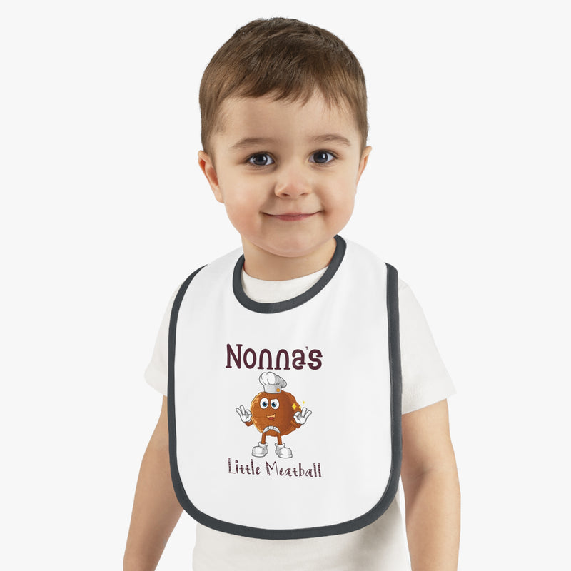 Noona's Little Meatball Baby Bib