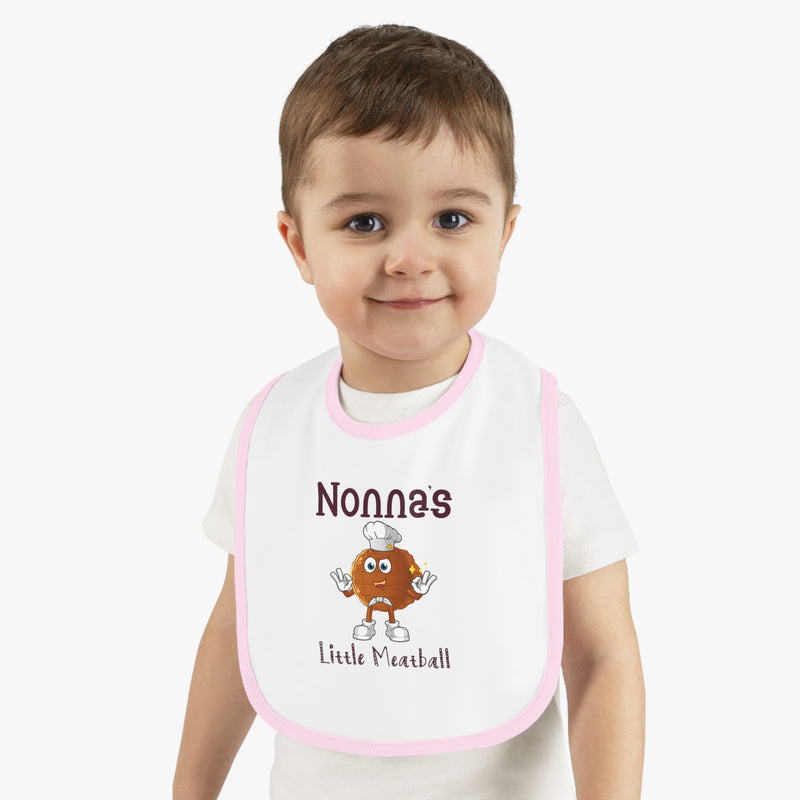 Noona's Little Meatball Baby Bib