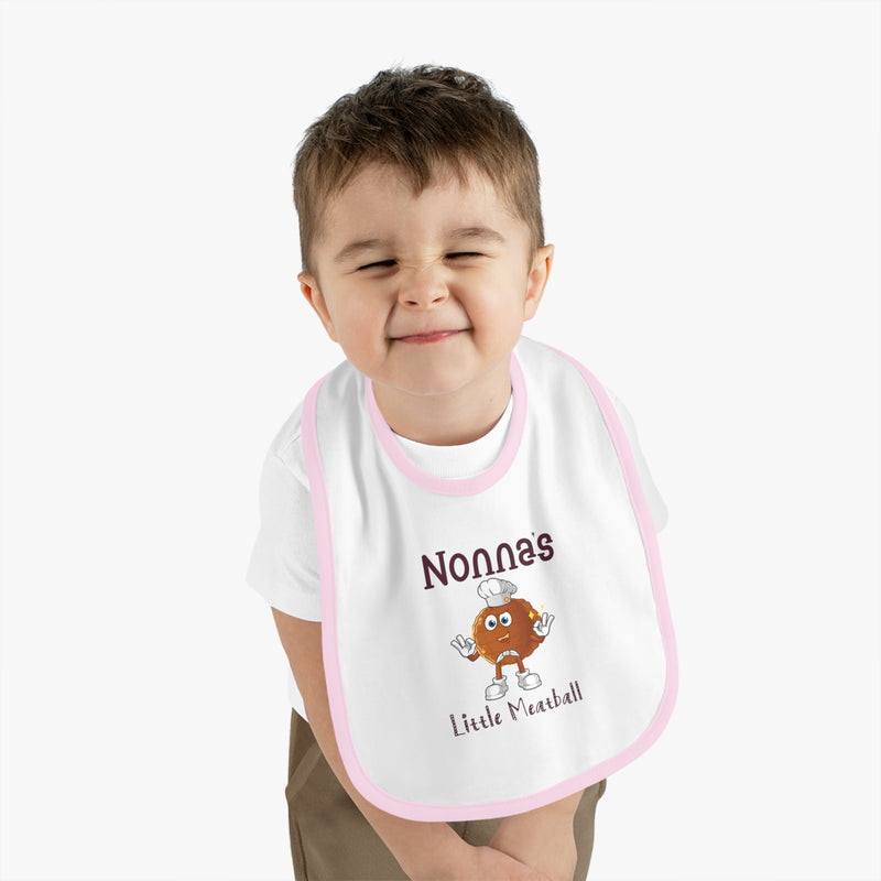 Noona's Little Meatball Baby Bib