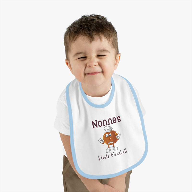 Noona's Little Meatball Baby Bib